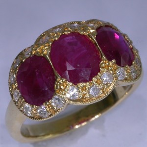 Colour Stone Rings - #1637