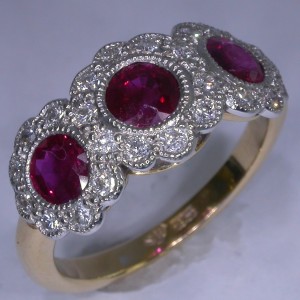 Colour Stone Rings - #7228
