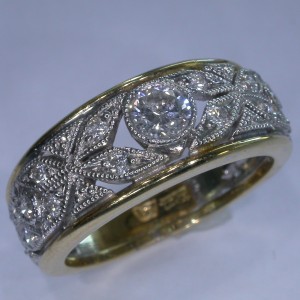 Diamond Engagement Ring in Melbourne - #7238