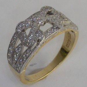 Art Deco Diamond Rings - #7296