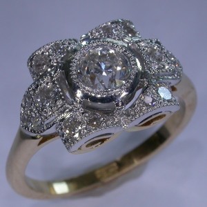 Art Deco Diamond Rings - #7514