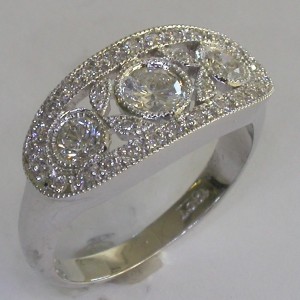 Vintage Engagement Ring in Melbourne - #8015