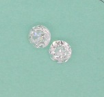 Old Cut Diamonds -  Matching Pairs