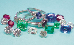 Gemstones - Burmese Ruby, Columbian Emeralds & Ceylon Sapphires