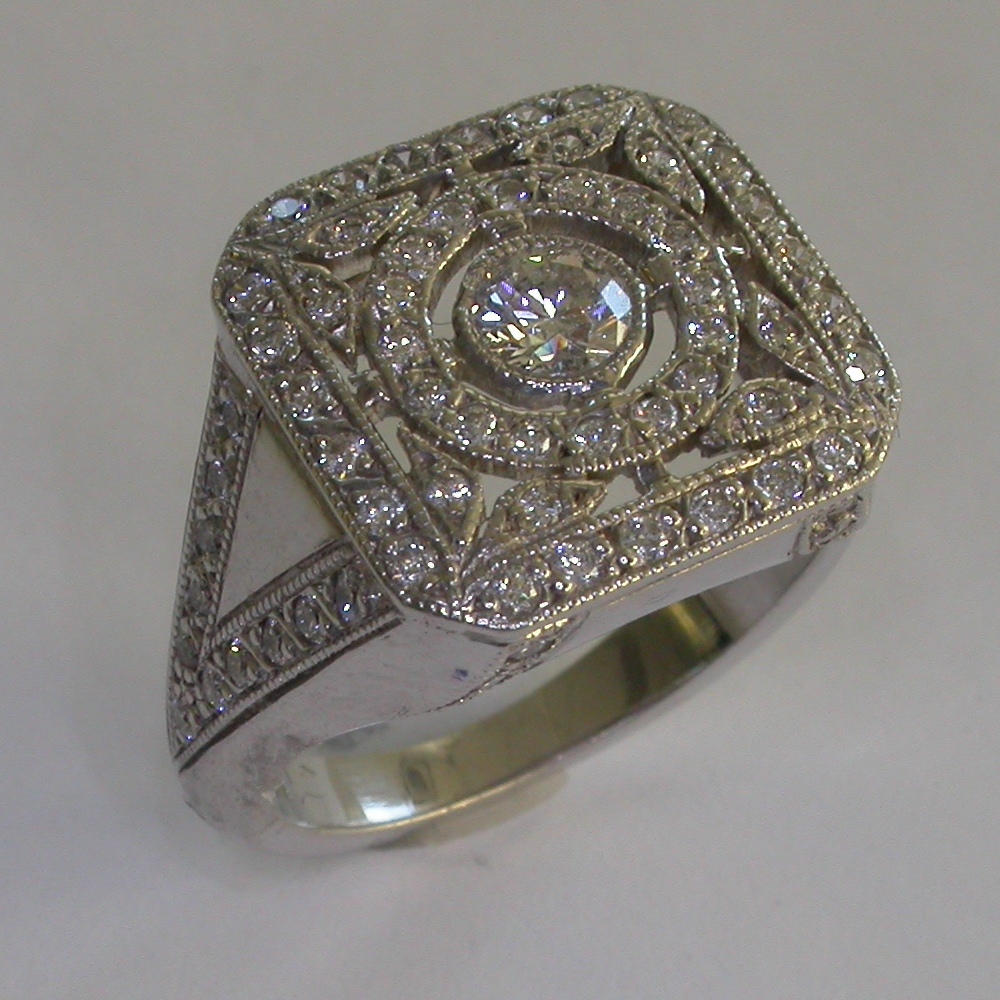 Vintage Engagement Ring - #7332