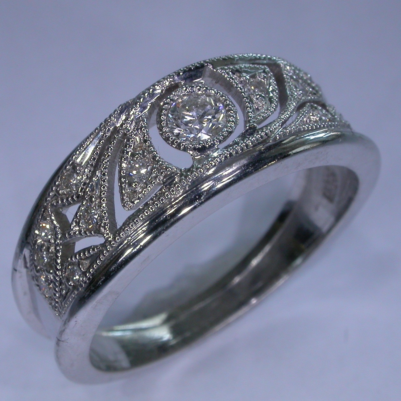 Art Deco Diamond Rings - #7356