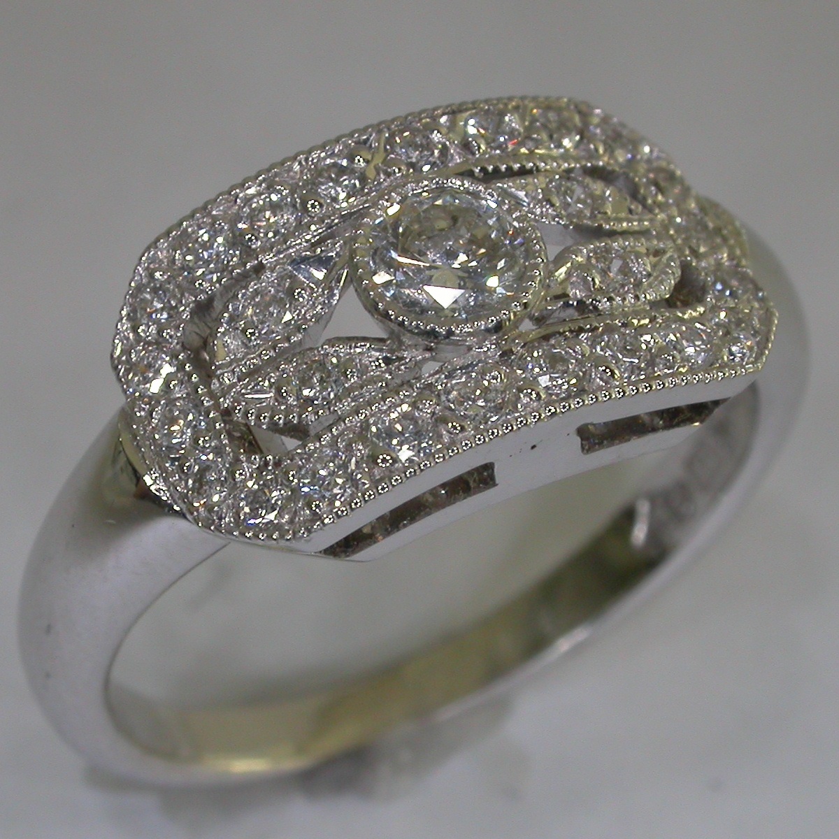 Art Deco Diamond Rings - #8086
